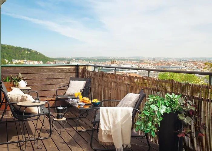 Cozy Studio With Terrace In Smichov By Prague Days